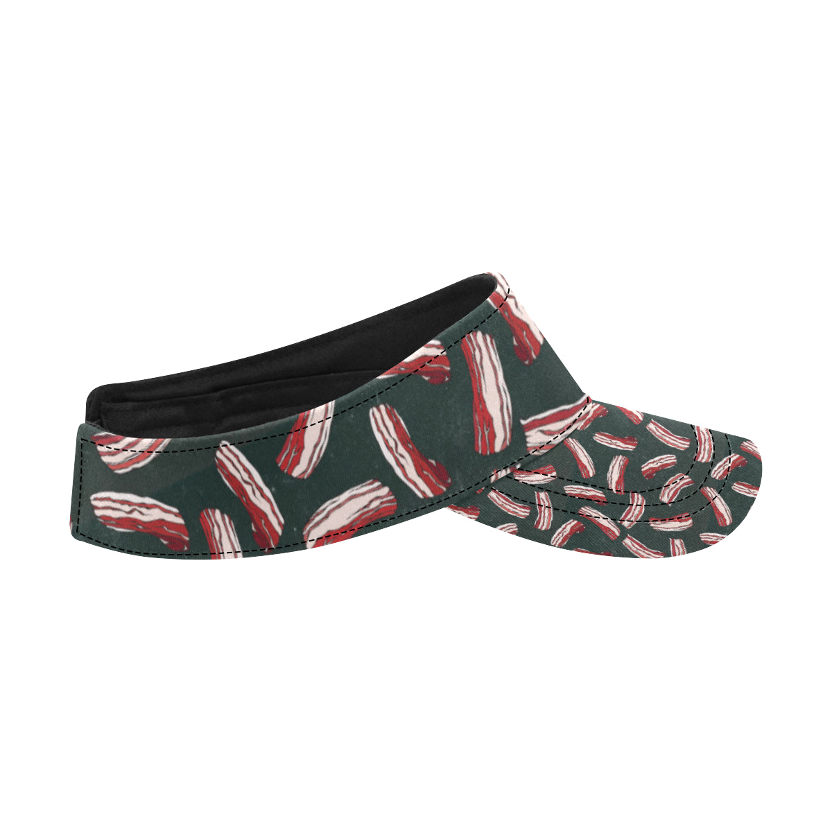 Bacon Pattern Print Design 02 Unisex Sun Visor