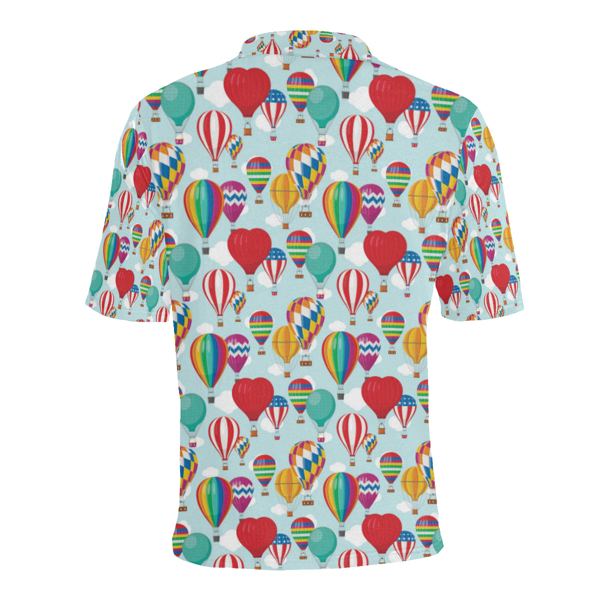Ballon Pattern Print Design 07 Men Polo Shirt