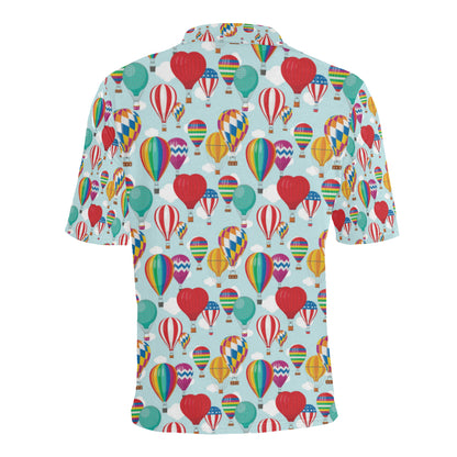 Ballon Pattern Print Design 07 Men Polo Shirt