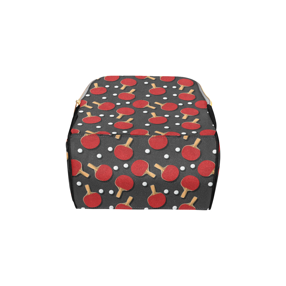 Ping Pong Pattern Print Design A05 Diaper Bag Backpack