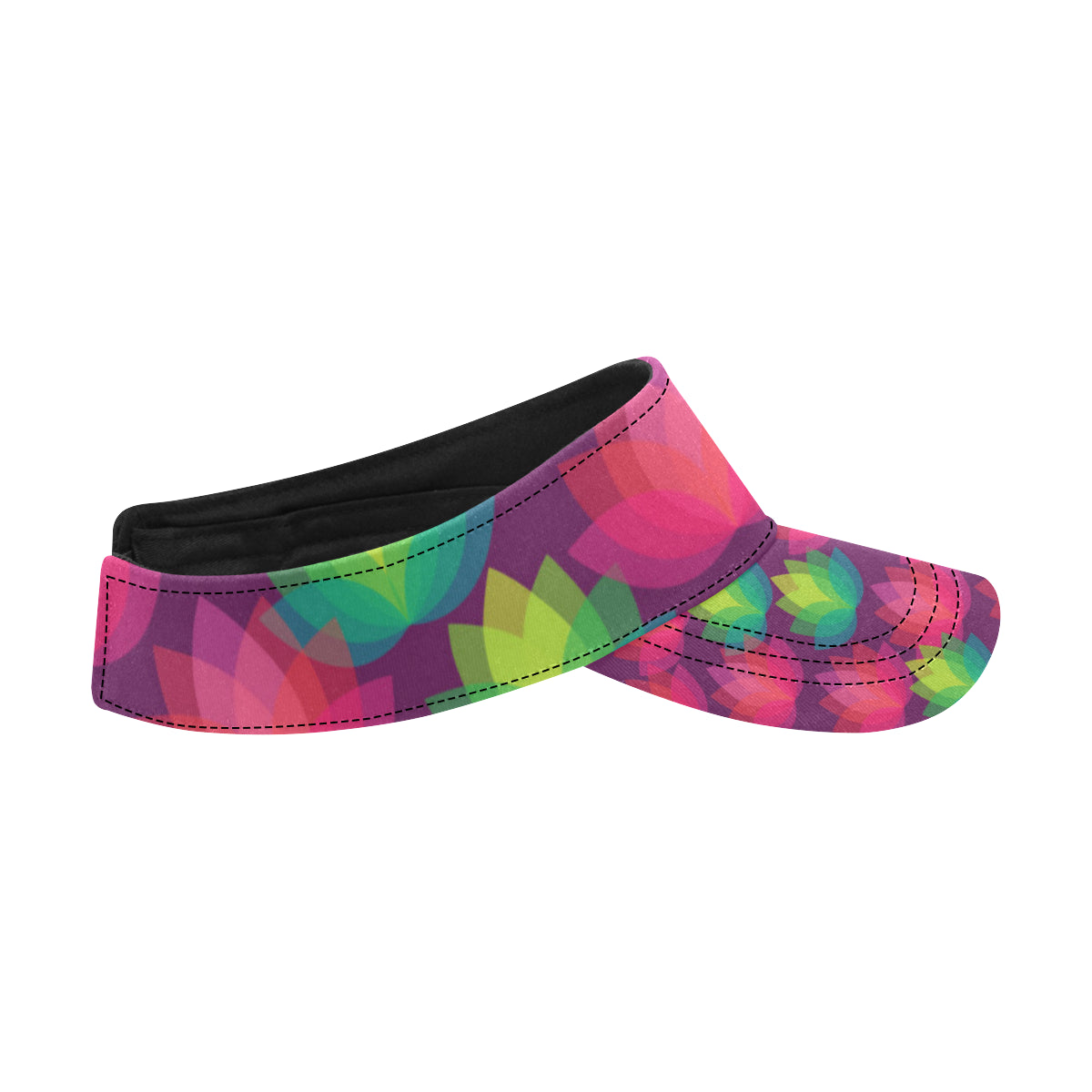 Lotus Pattern Print Design 02 Unisex Sun Visor