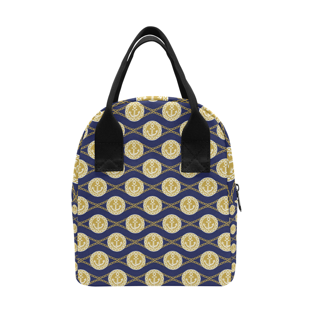 Anchor Luxury Pattern Insulated Lunch Bag