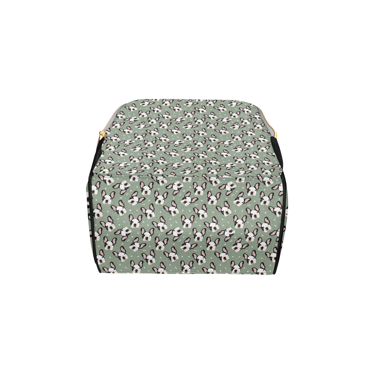 Boston Terrier Pattern Print Design 05 Diaper Bag Backpack