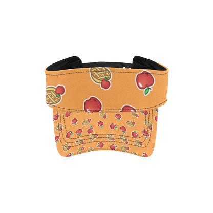 Apple Pie Pattern Print Design 02 Unisex Sun Visor
