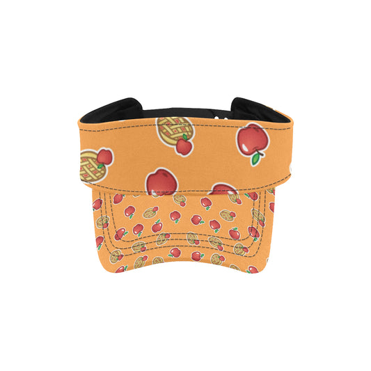Apple Pie Pattern Print Design 02 Unisex Sun Visor