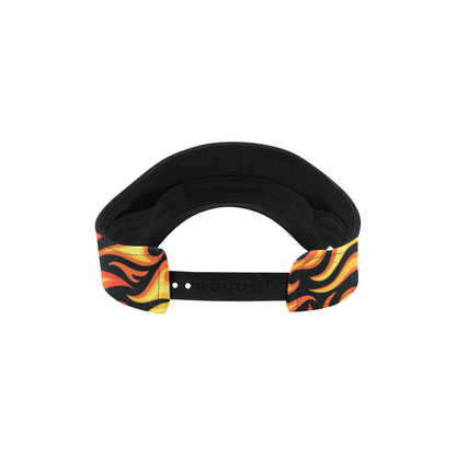 Flame Fire Design Pattern Unisex Sun Visor