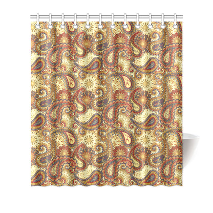 Boho Pattern Print Design 08 Shower Curtain