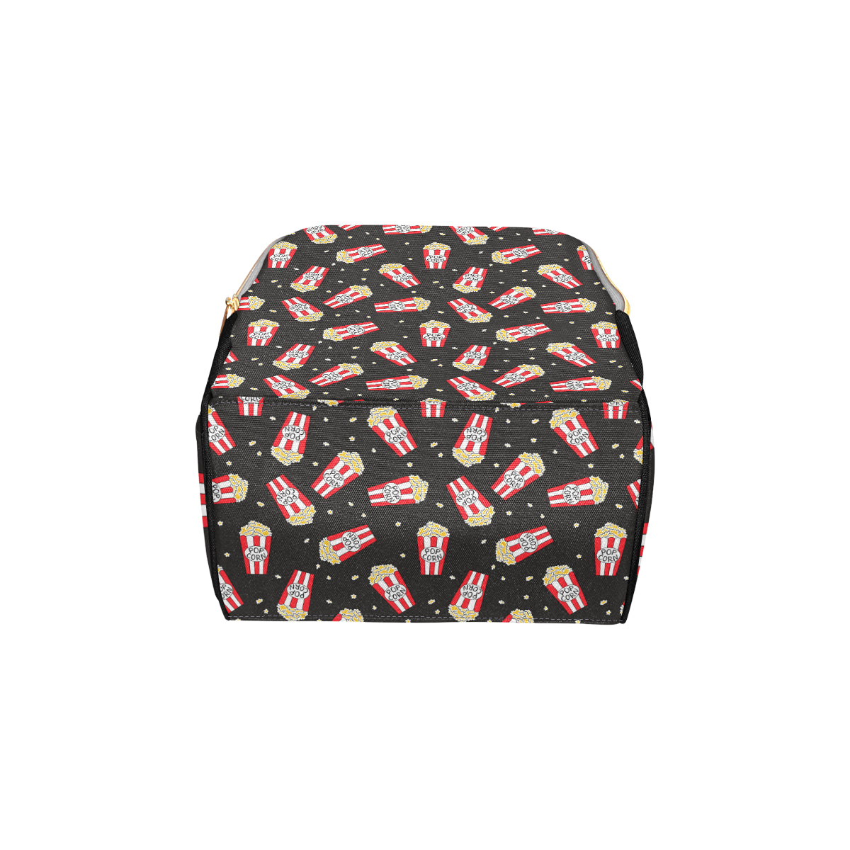 Popcorn Pattern Print Design A01 Diaper Bag Backpack