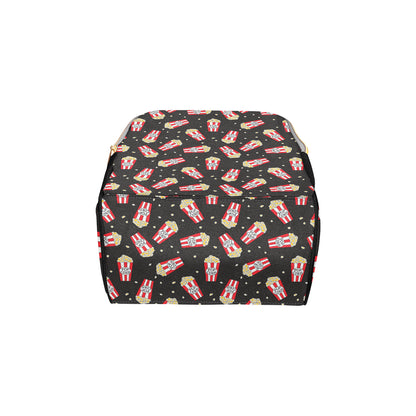 Popcorn Pattern Print Design A01 Diaper Bag Backpack