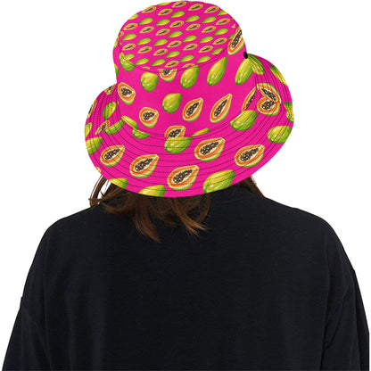 Papaya Pattern Print Design PP02 Unisex Bucket Hat