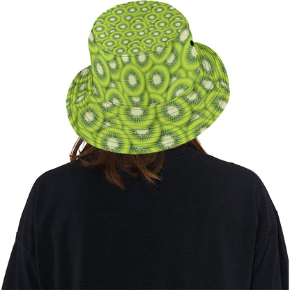 Kiwi Pattern Print Design KW01 Unisex Bucket Hat