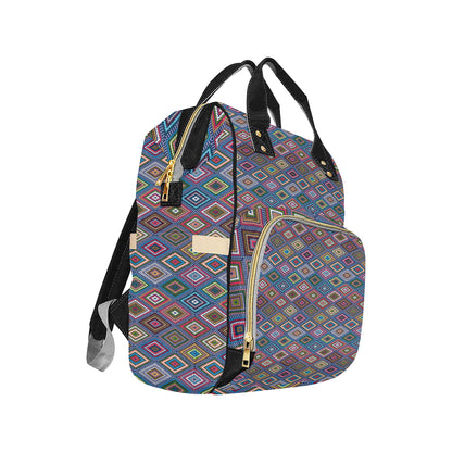 Southwestern Design Diaper Bag Backpack