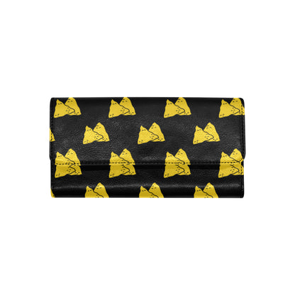 Nachos Pattern Print Design A02 Women's Trifold Wallet