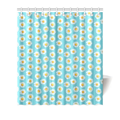 Daisy Pattern Print Design DS03 Shower Curtain
