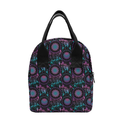 Dream catcher boho mandala Insulated Lunch Bag