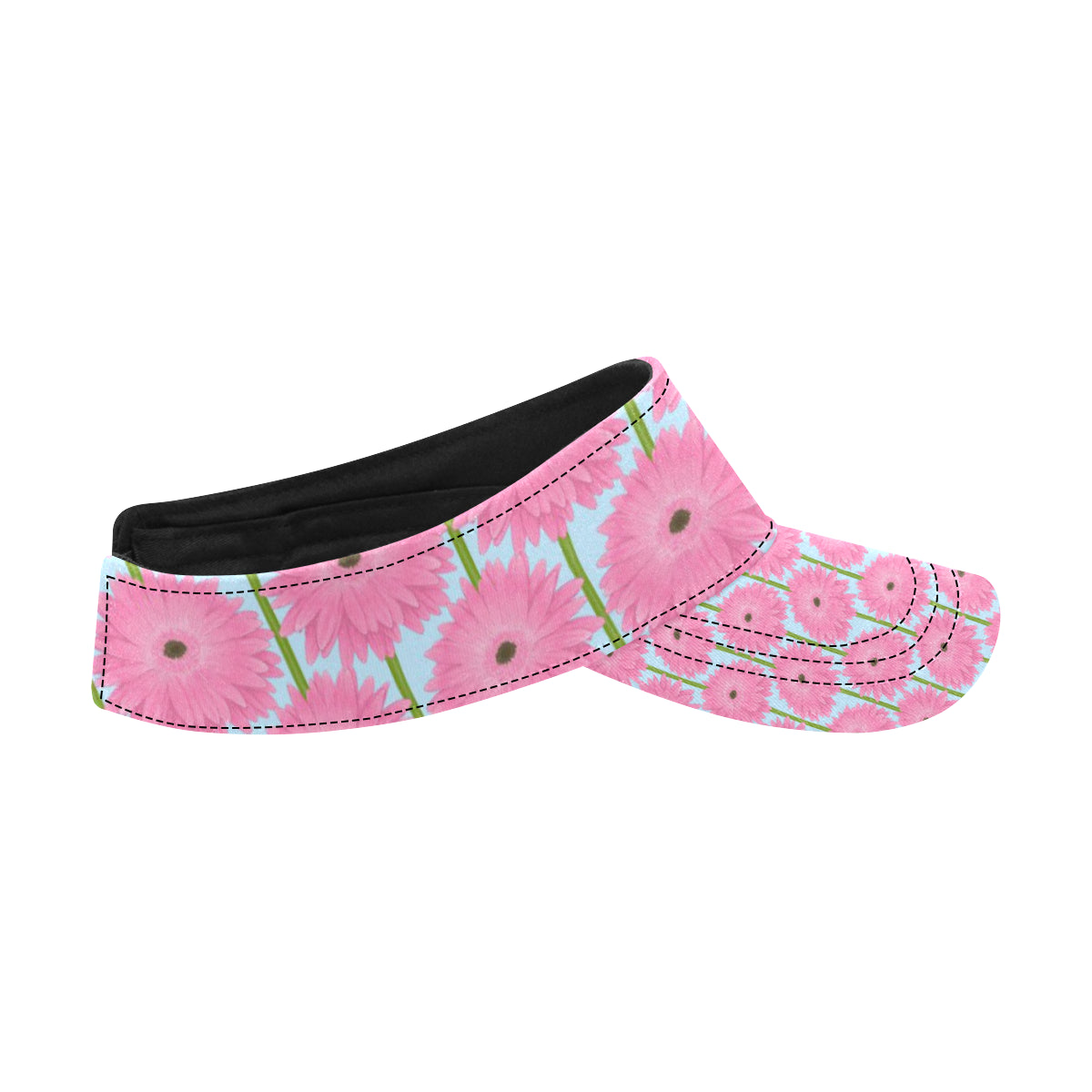 Gerberas Pattern Print Design GB01 Unisex Sun Visor