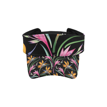 Tropical Flower Pattern Print Design TF017 Unisex Sun Visor