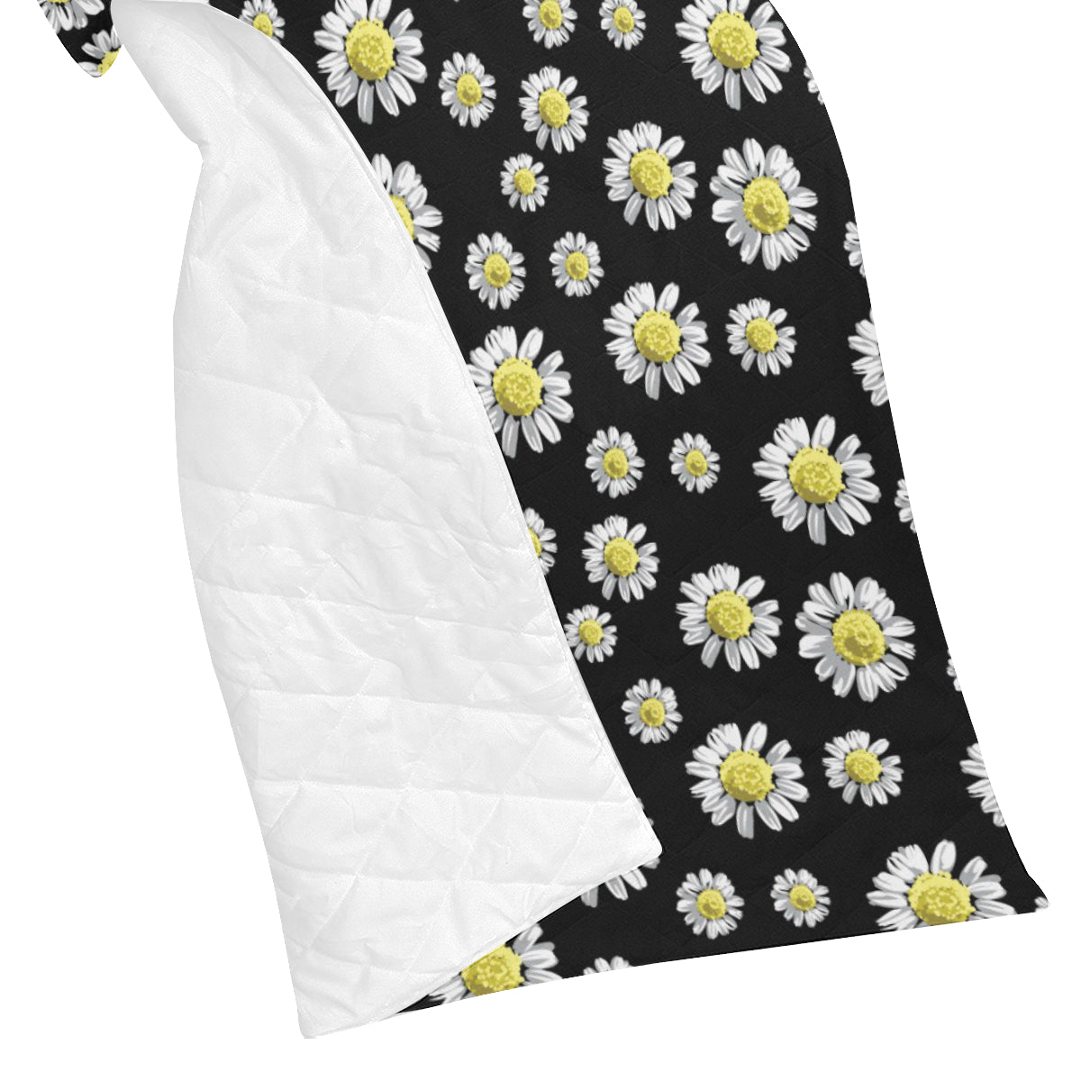 Daisy Pattern Print Design DS01 Premium Quilt