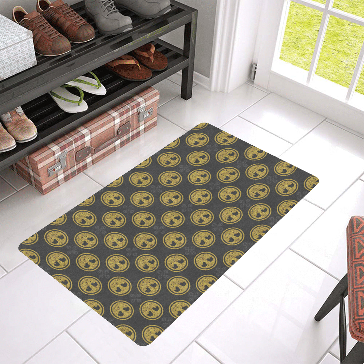 Celtic Tree of Life Design Rubber Doormat