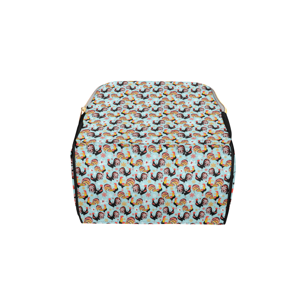 Rooster Themed Design Diaper Bag Backpack