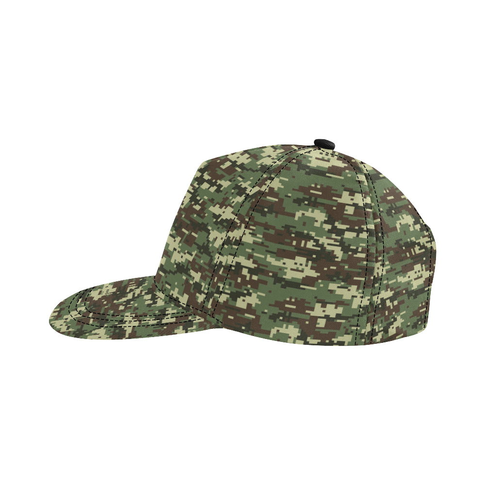 ACU Digital Army Camouflage Snapback Cap