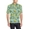 Lemon Pattern Print Design LM05 Men Polo Shirt