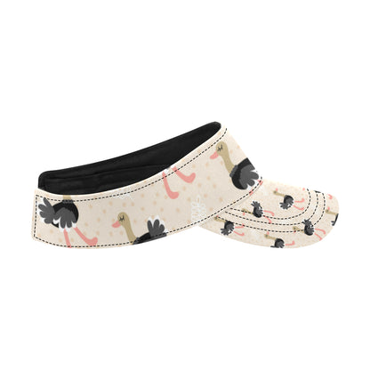 Ostrich Pattern Print Design 02 Unisex Sun Visor