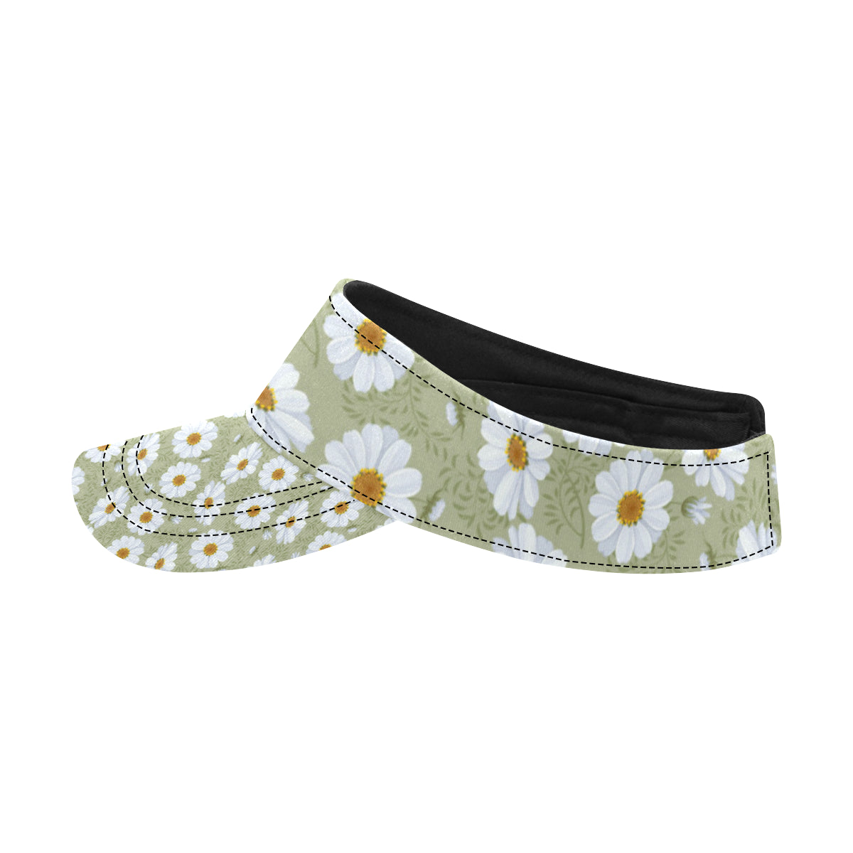 Daisy Yellow Print Pattern Unisex Sun Visor