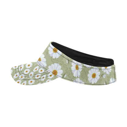 Daisy Yellow Print Pattern Unisex Sun Visor