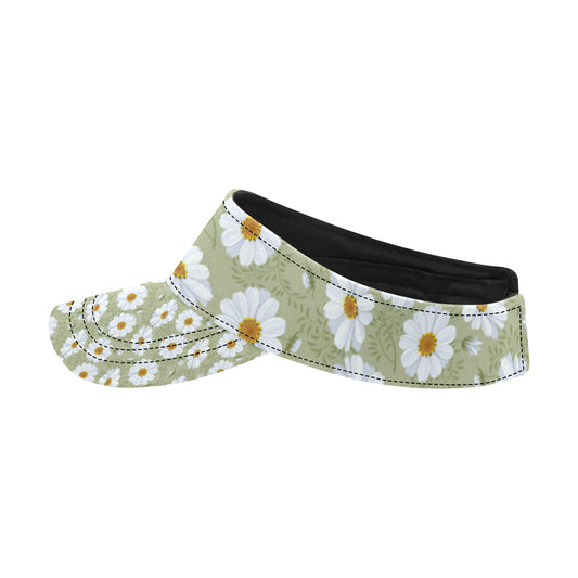 Daisy Yellow Print Pattern Unisex Sun Visor