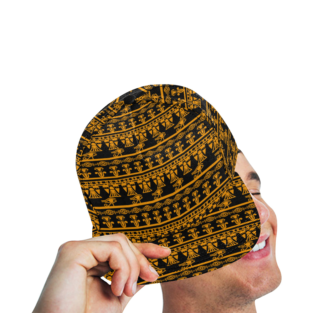 Eye of Horus Tribal Egypt Pattern Snapback Cap