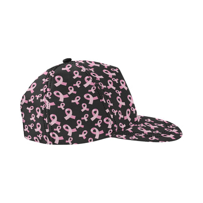 Breast Cancer Awareness Design Snapback Cap
