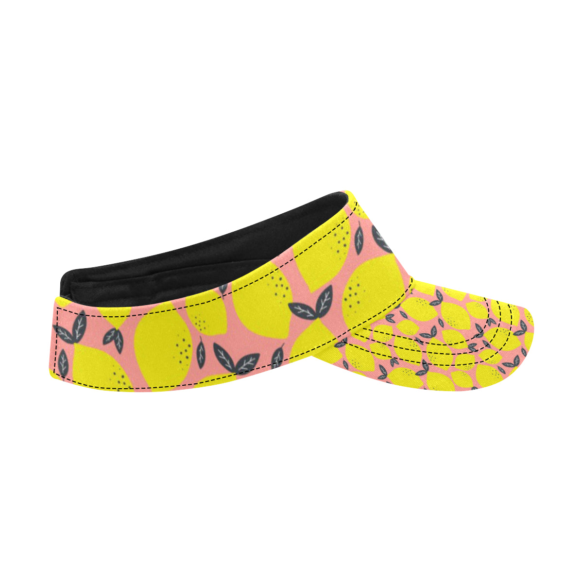 Lemon Pattern Print Design LM03 Unisex Sun Visor