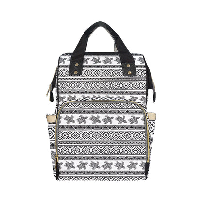 Sea Turtle Tribal Aztec Diaper Bag Backpack