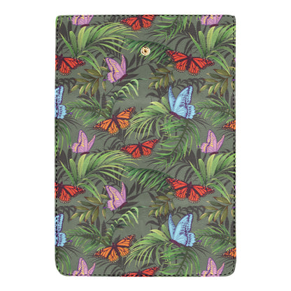 Monarch Butterfly Pattern Print Design 04 Women's Trifold Wallet