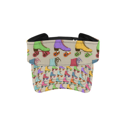 Roller skate Pattern Print Design A01 Unisex Sun Visor