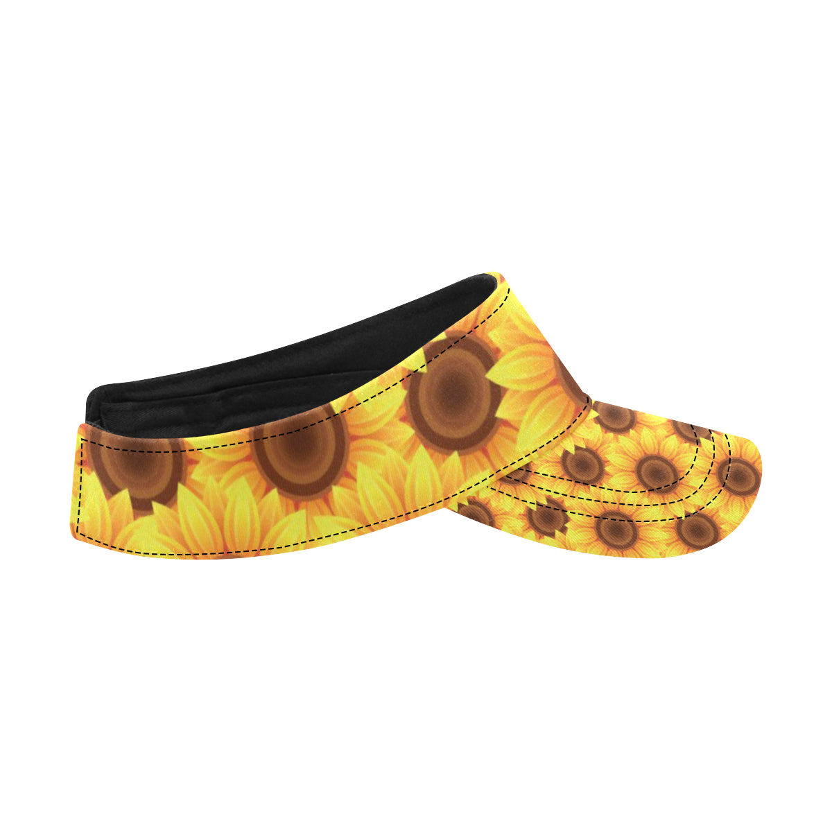 Sunflower Pattern Print Design SF07 Unisex Sun Visor