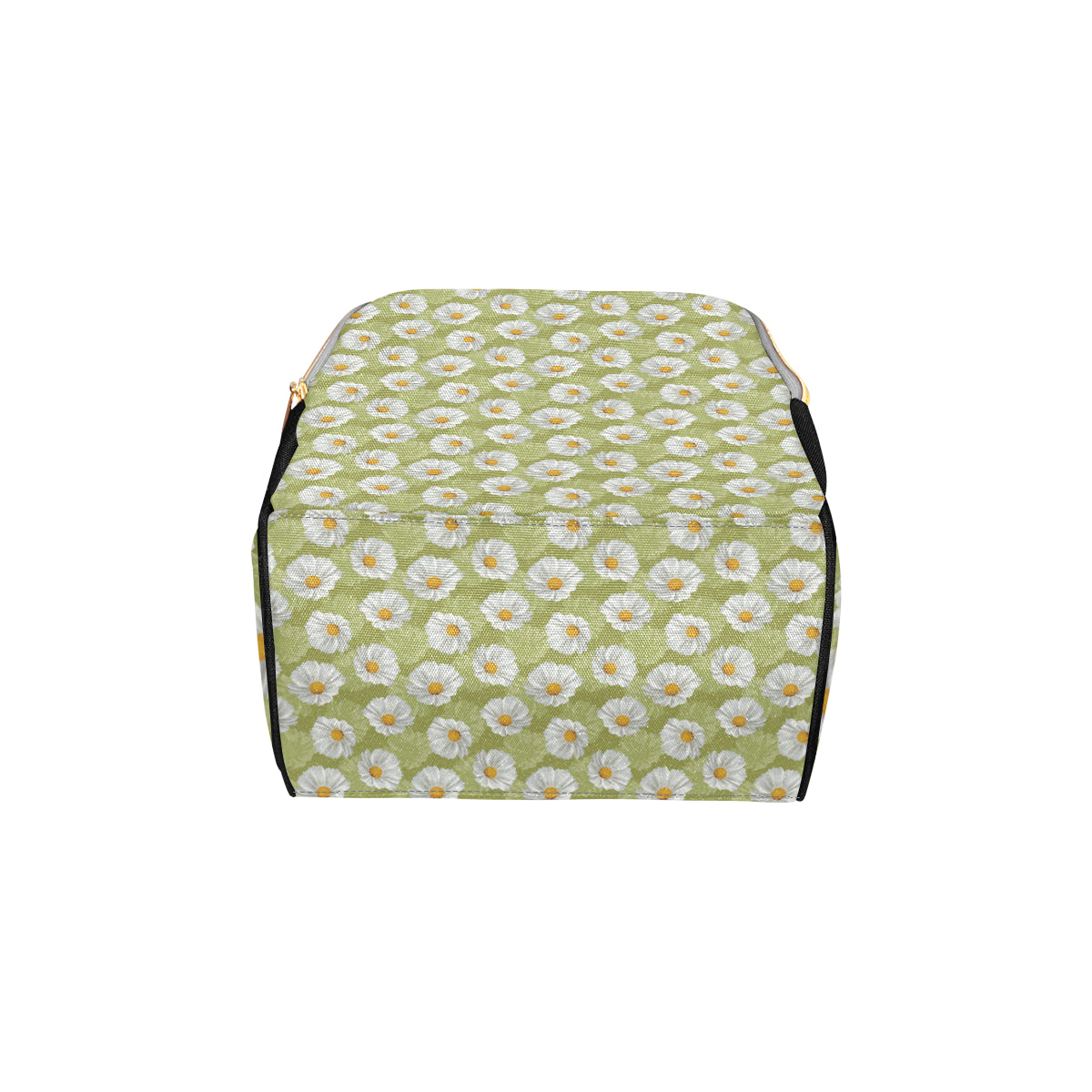 Daisy Pattern Print Design DS06 Diaper Bag Backpack
