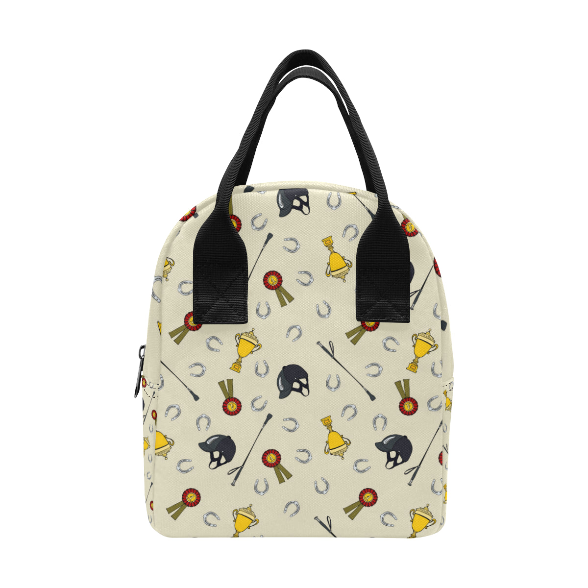 Equestrian Horseshoe Equipment Insulated Lunch Bag