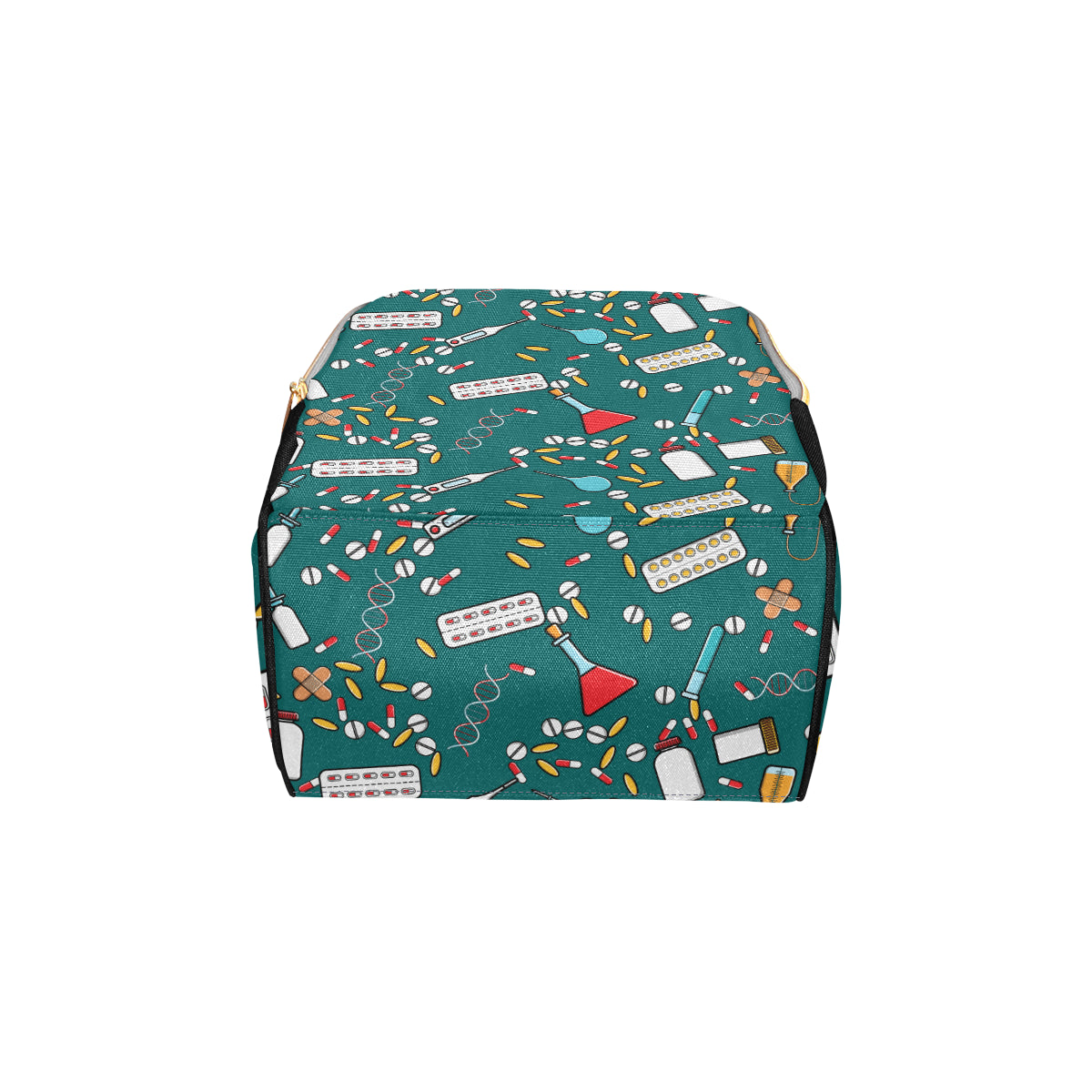 Nurse Pattern Print Design A05 Diaper Bag Backpack