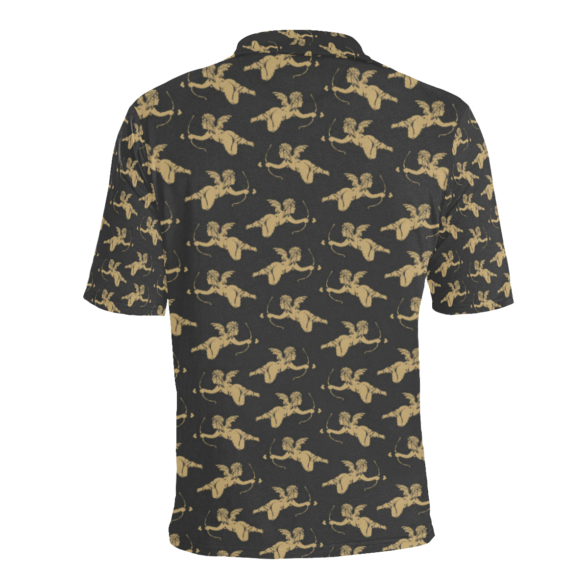 Cupid Pattern Print Design 02 Men Polo Shirt