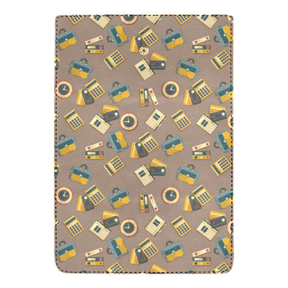 Accounting Financial Pattern Print Design 03 Women's Trifold Wallet