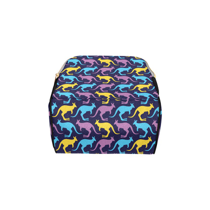 Kangaroos Pattern Print Design 02 Diaper Bag Backpack