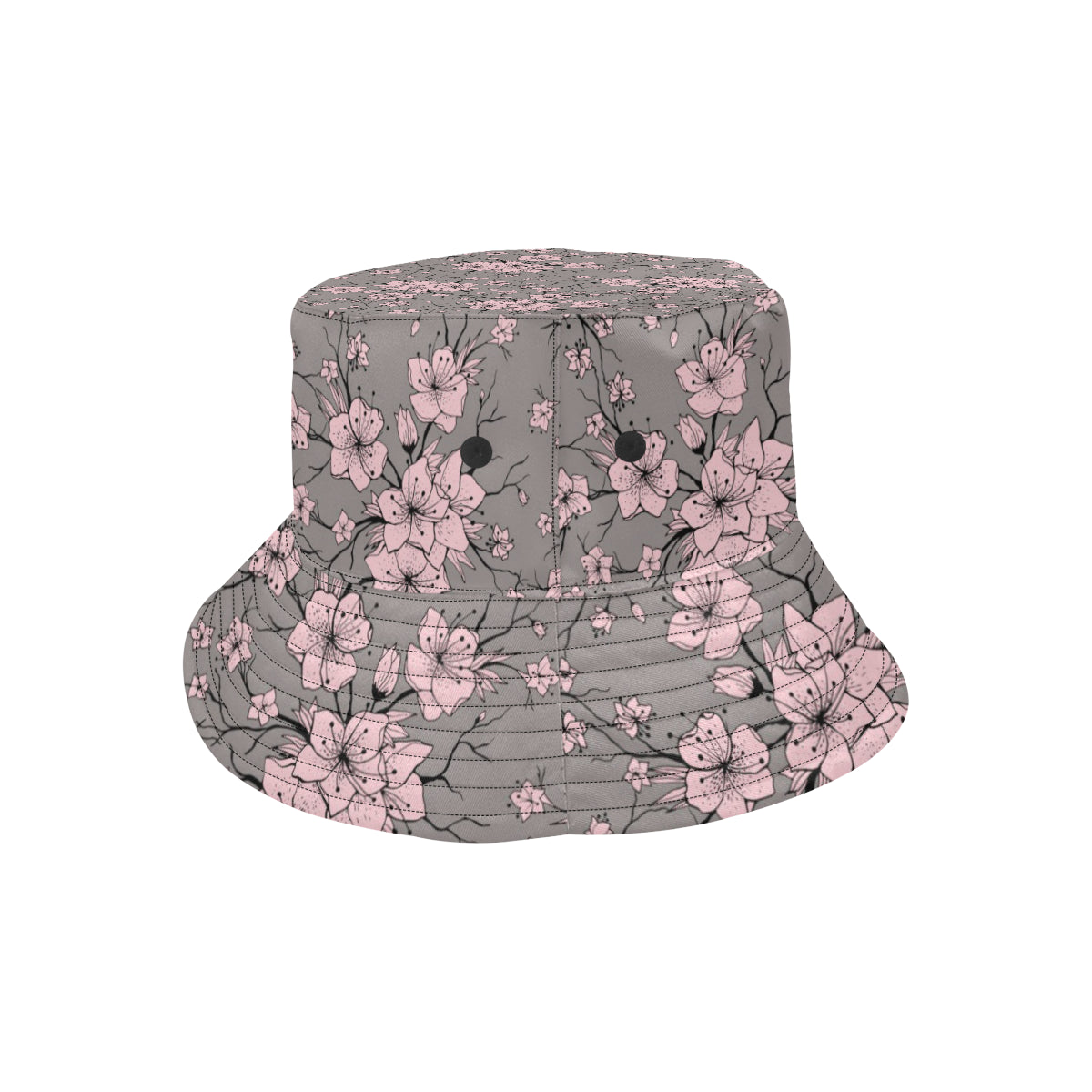 Cherry Blossom Pattern Print Design CB05 Unisex Bucket Hat