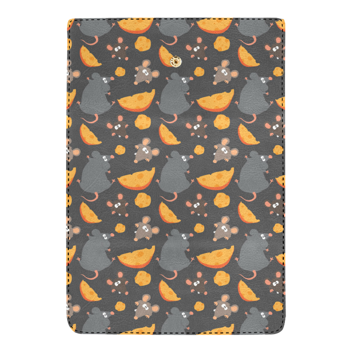 Rat Pattern Print Design 04 Women's Trifold Wallet