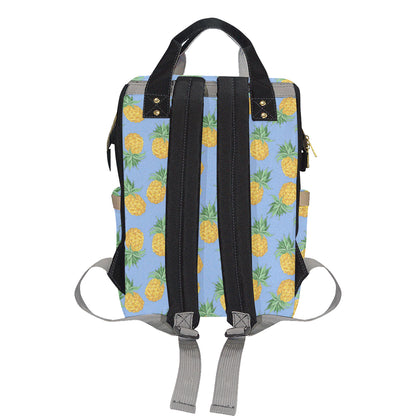 Pineapple Pattern Print Design A04 Diaper Bag Backpack