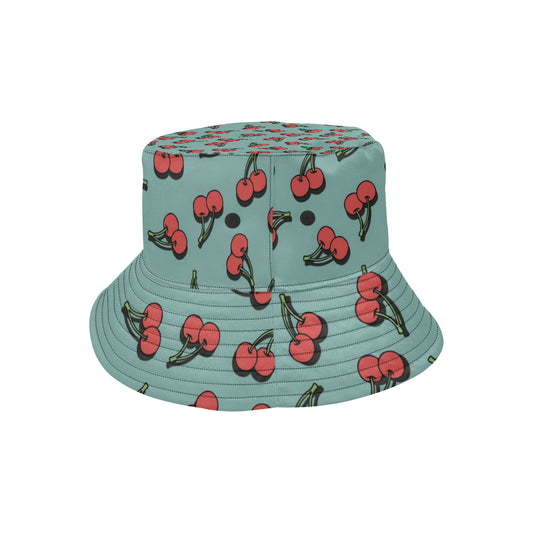 Cherry Pattern Print Design CH03 Unisex Bucket Hat