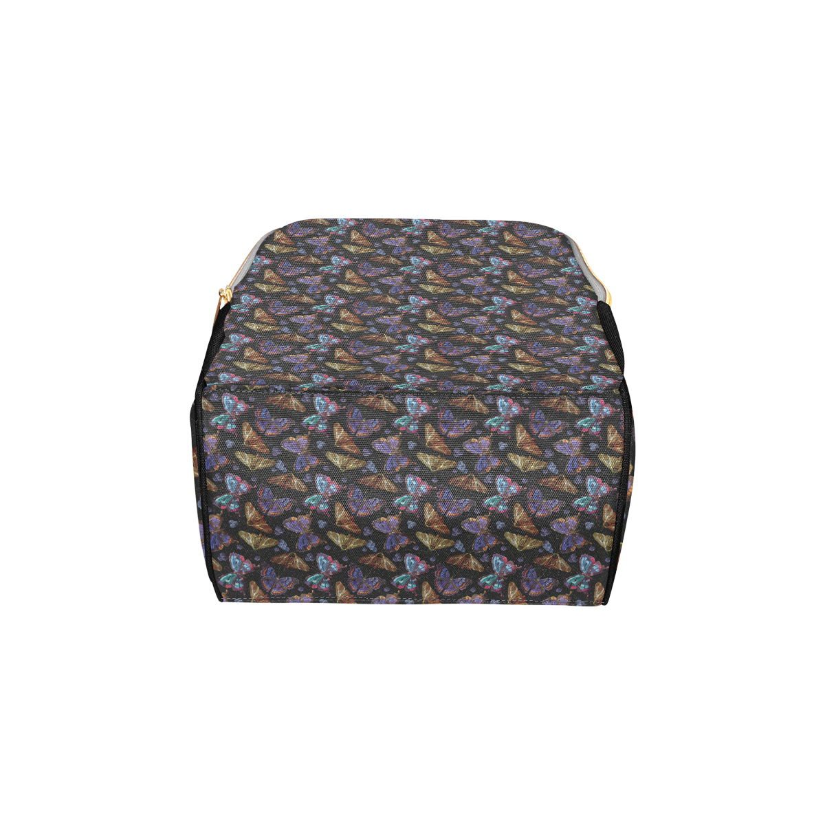 Butterfly Pattern Print Design 013 Diaper Bag Backpack