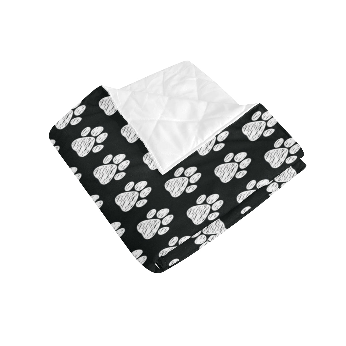 Paw Pattern Print Design A02 Premium Quilt