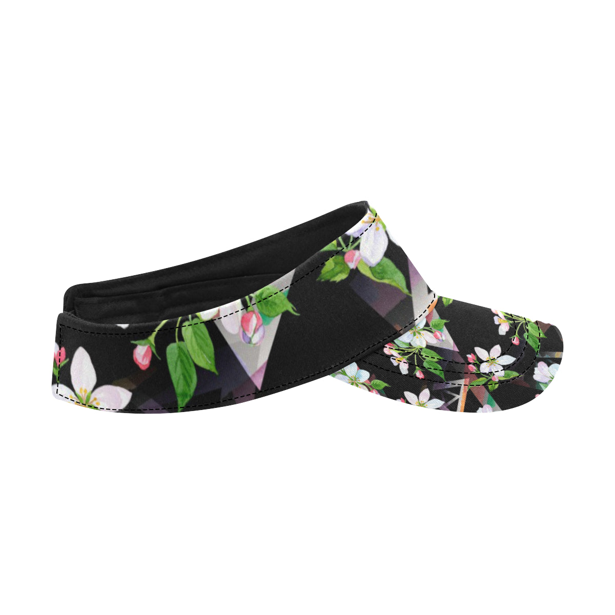 Apple blossom Pattern Print Design AB07 Unisex Sun Visor